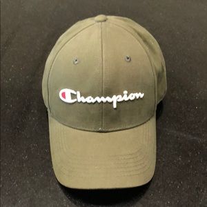 Champion Olive Dad Hat in Like New Condition